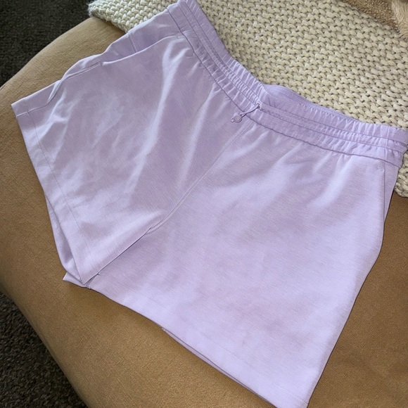 Lululemon Lilac Ether Softstreme Sweatshirt and Shorts Set - Picture 7 of 7